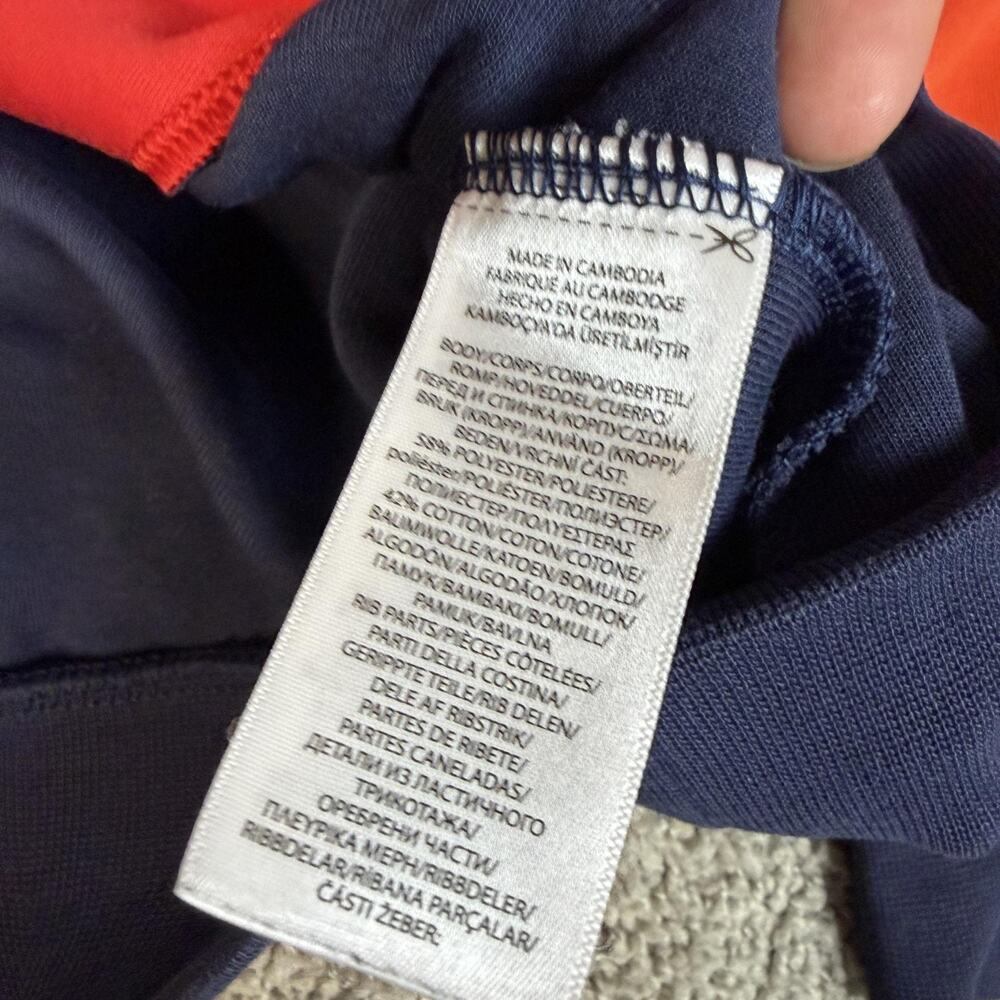 Polo Ralph Lauren Hoodie Mens S POLO 67 Colorblock Graphic Fleece Logo - Picture 5 of 11